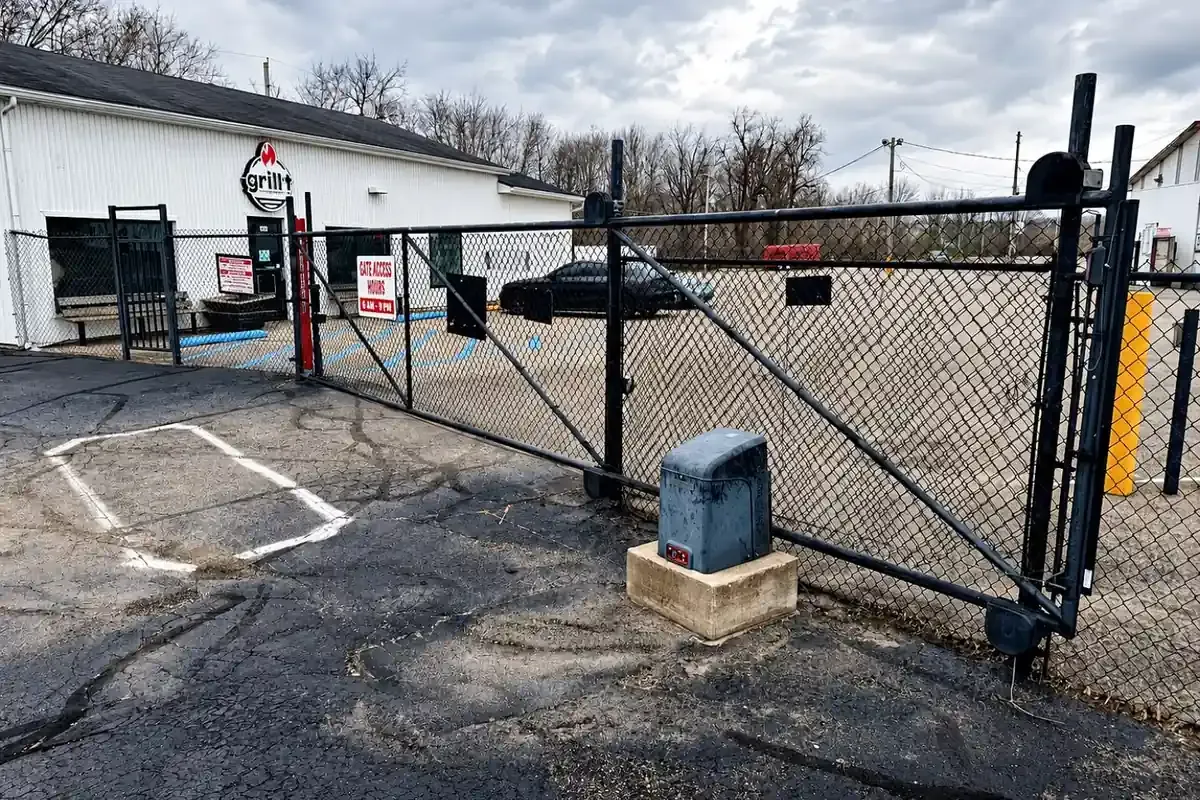 Gated entrance