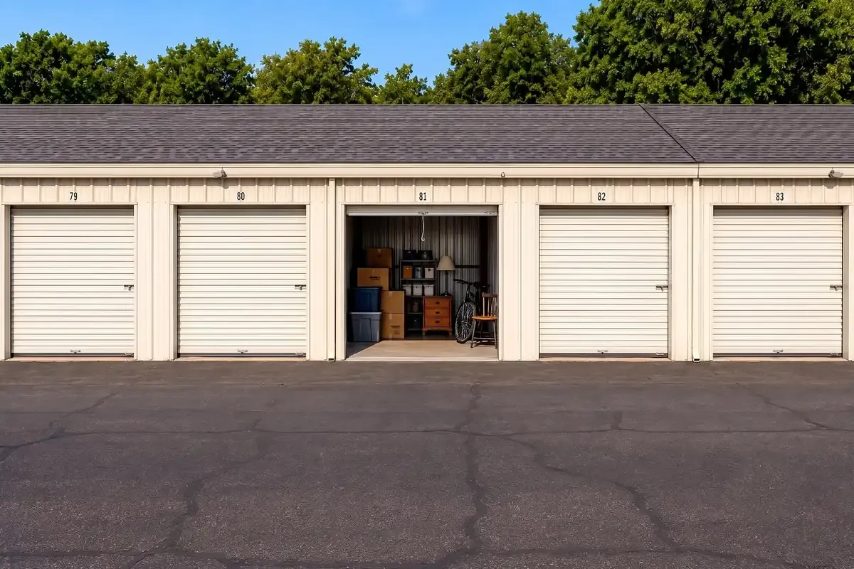 Storage unit interior